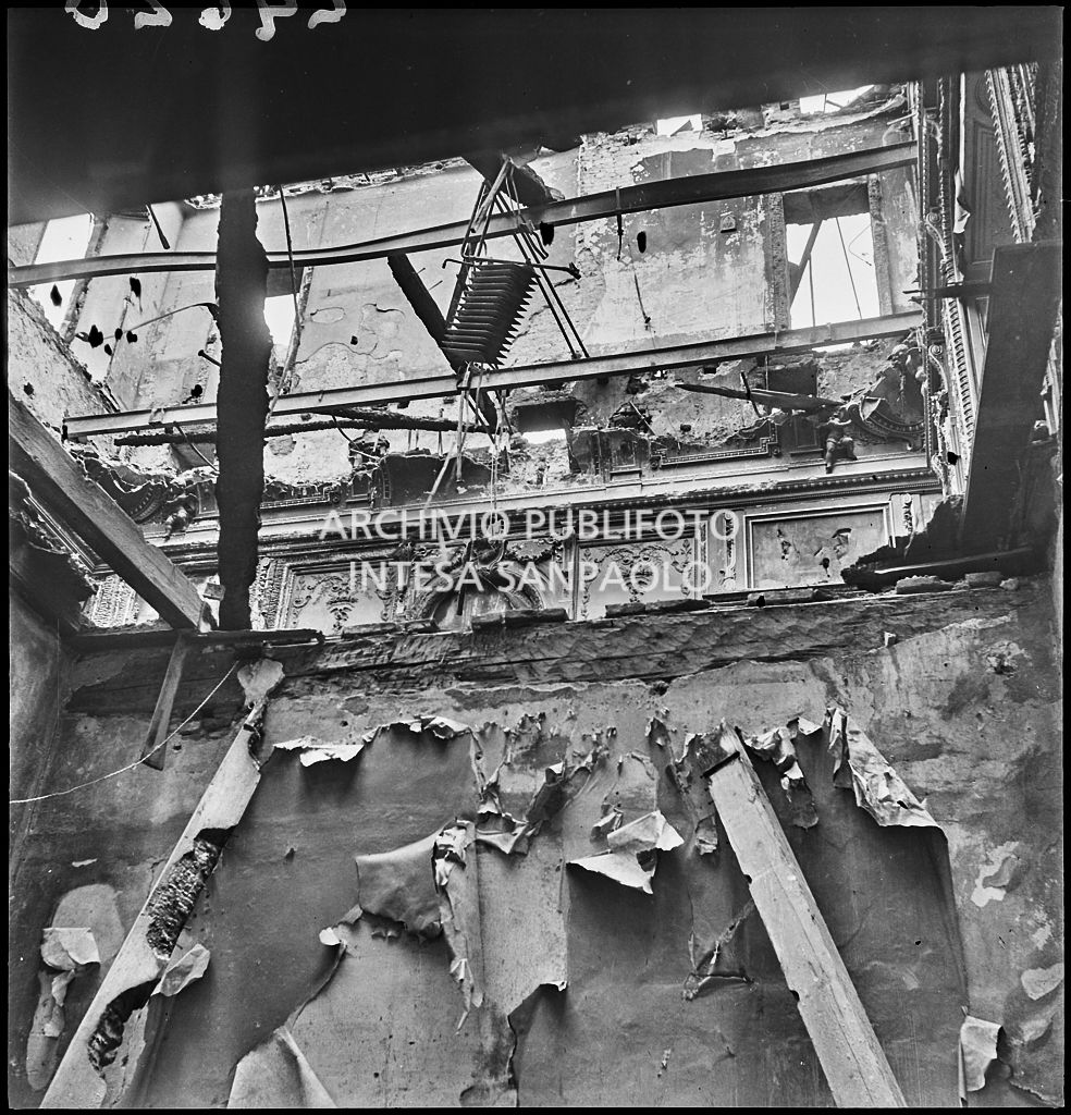 Bombardamenti. Montecatini. Palazzo Melzi d'Eril