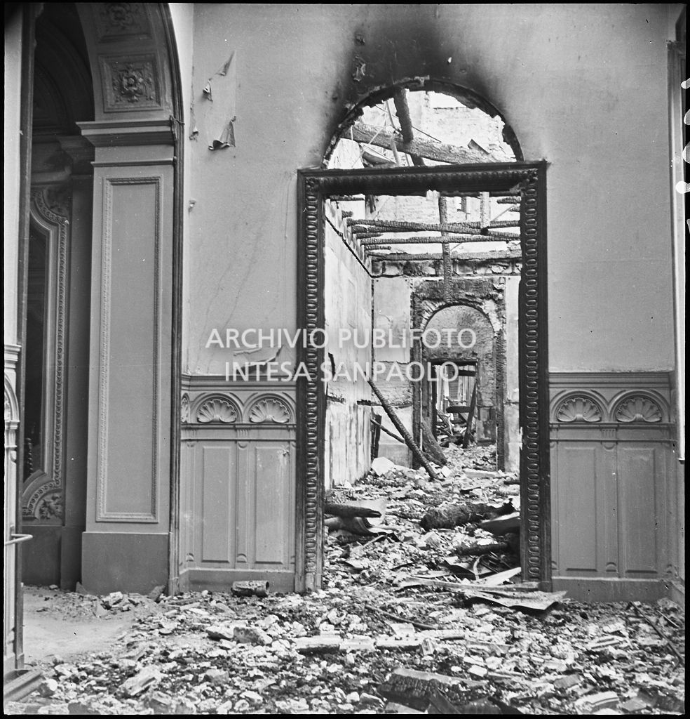 Bombardamenti. Montecatini. Palazzo Melzi d'Eril