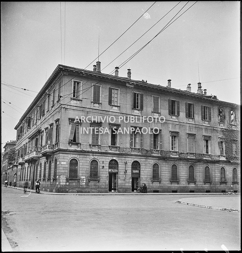 Bombardamenti. Montecatini. Palazzo Melzi d'Eril