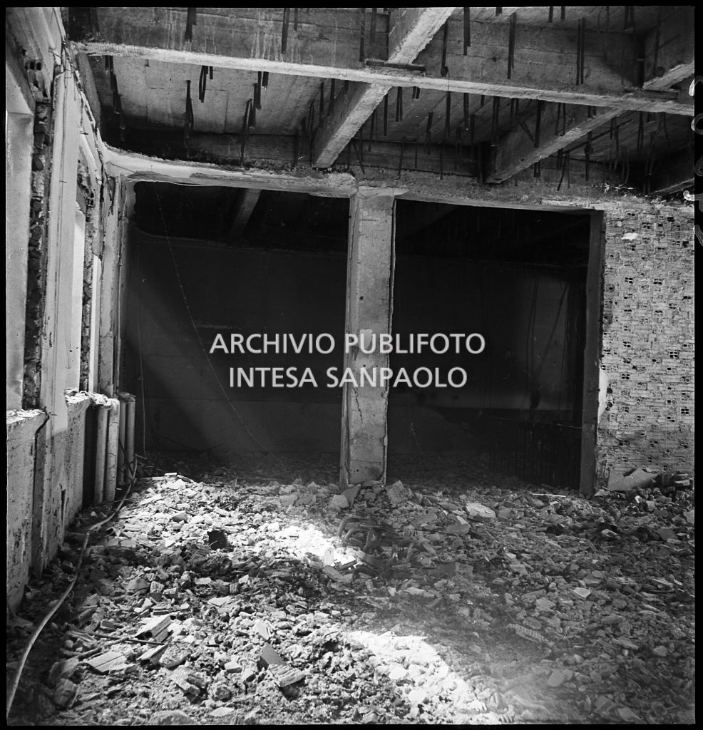 Bombardamenti. Montecatini. Via Cernaia