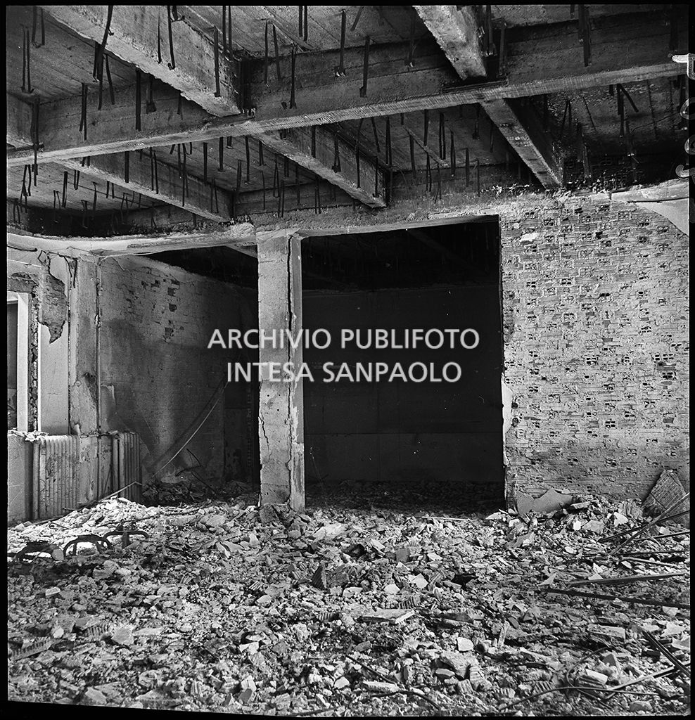 Bombardamenti. Montecatini. Via Cernaia