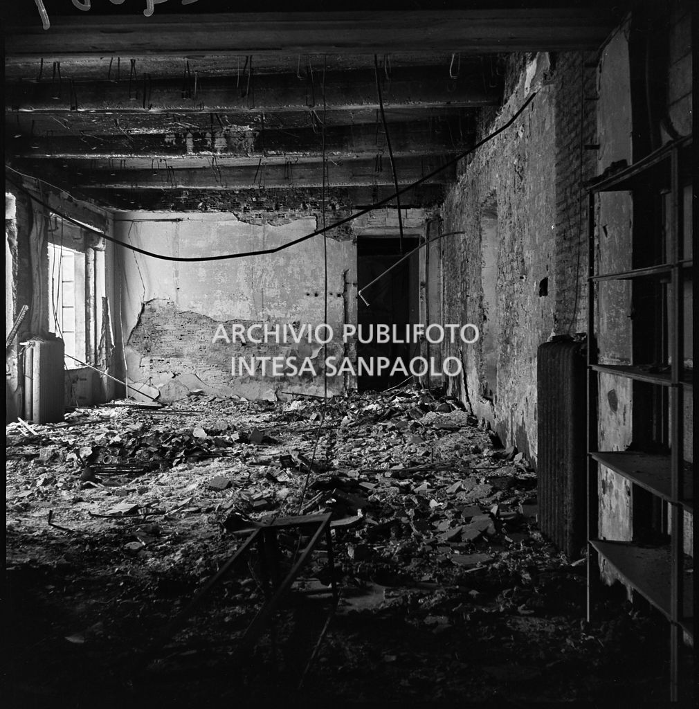 Bombardamenti. Montecatini. Via Cernaia