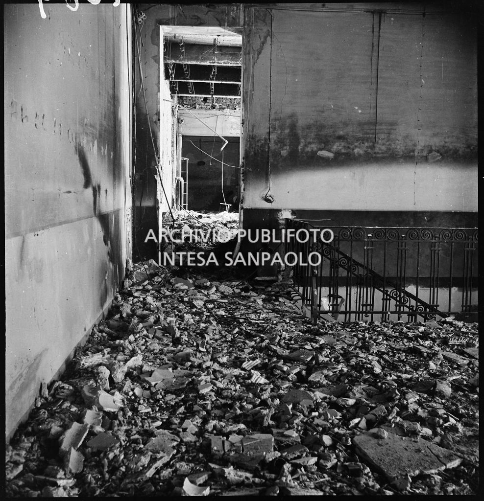 Bombardamenti. Montecatini. Via Cernaia
