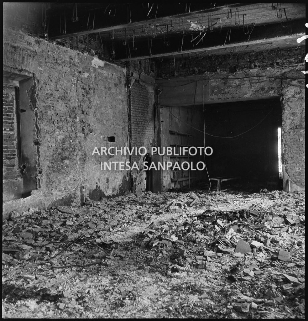 Bombardamenti. Montecatini. Via Cernaia