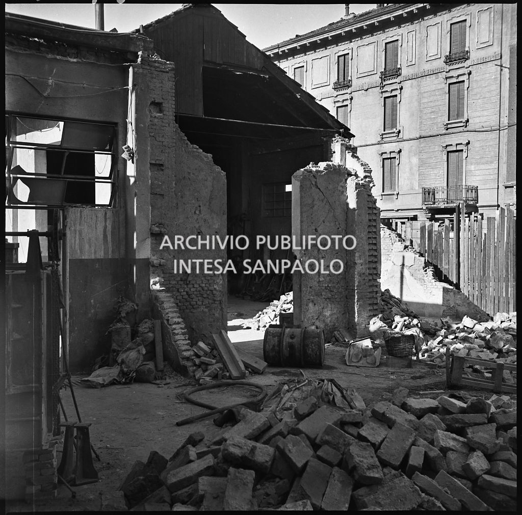 Bombardamenti. Montecatini. Bovisa