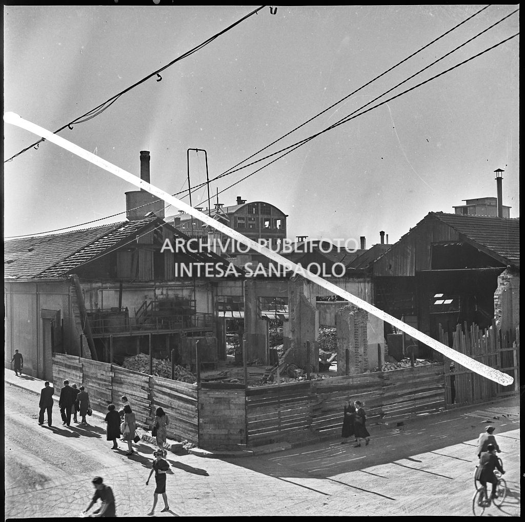 Bombardamenti. Montecatini. Bovisa