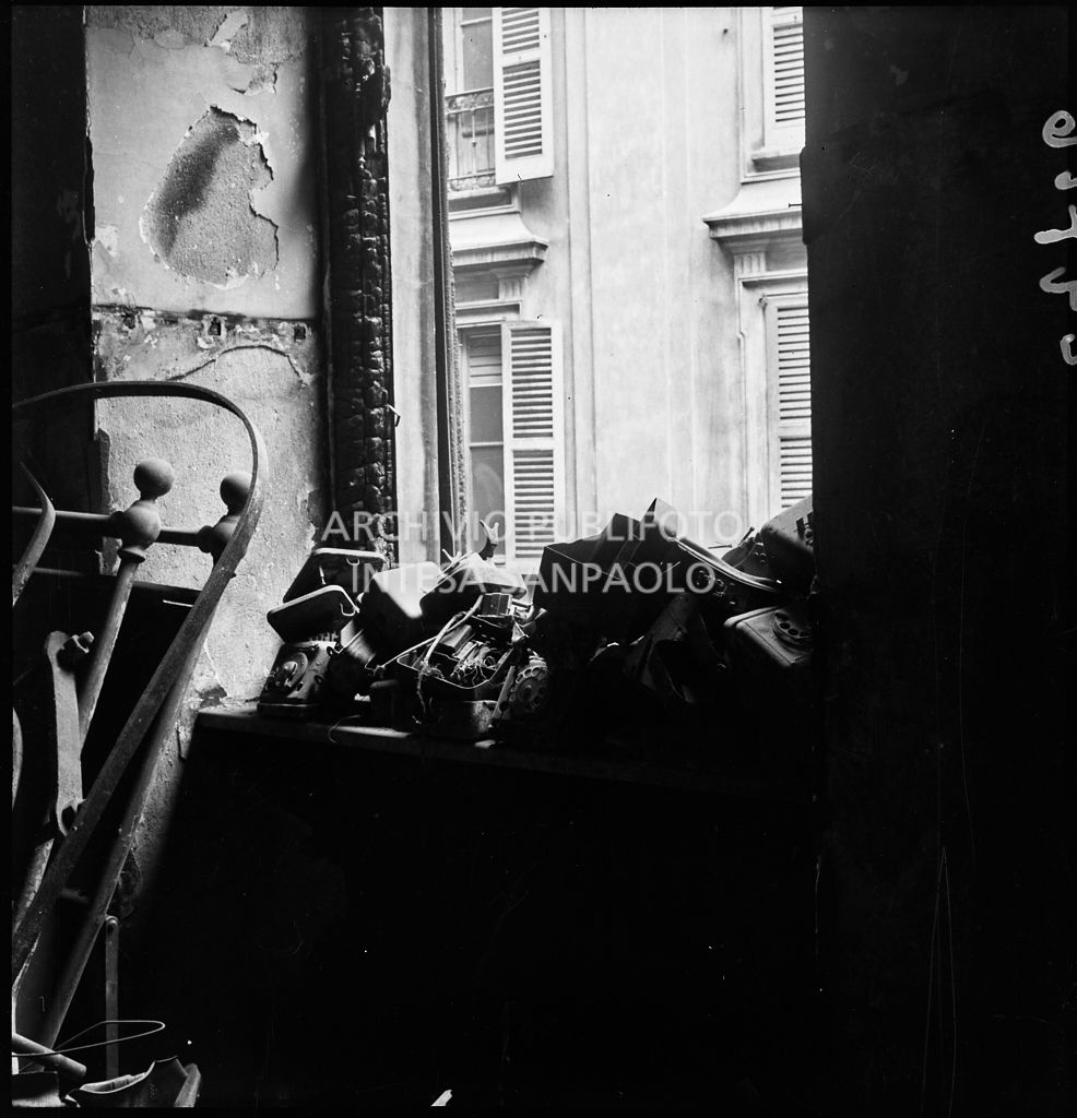 Bombardamenti. Montecatini. Via Cordusio