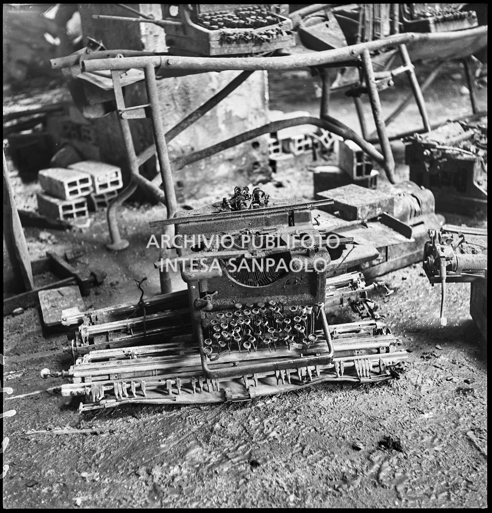 Bombardamenti. Montecatini. Via Cordusio