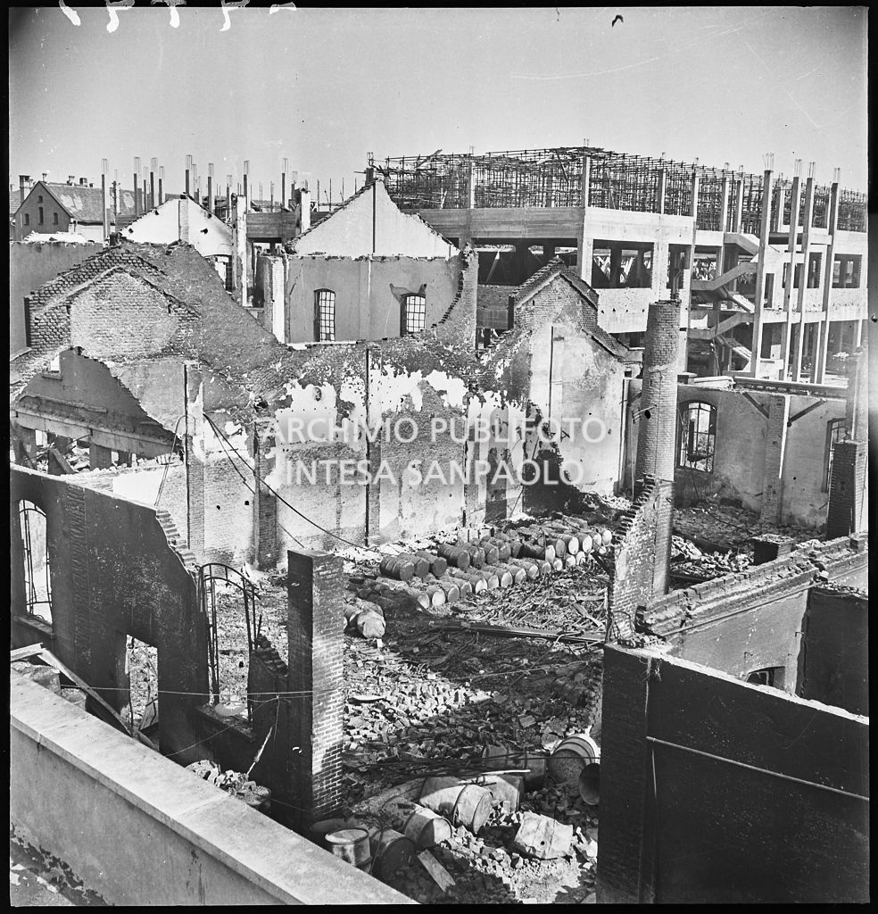 Bombardamenti. Montecatini. Via Tortona