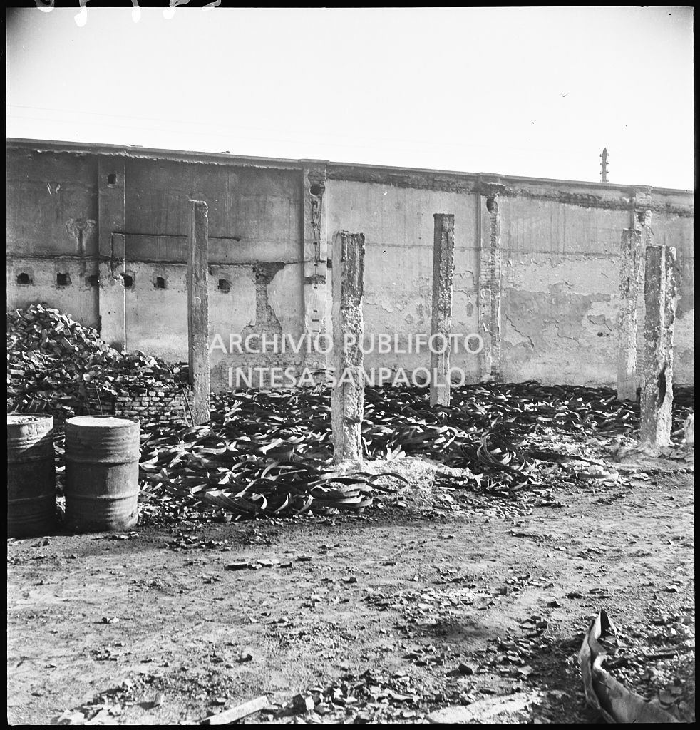 Bombardamenti. Montecatini. Via Tortona