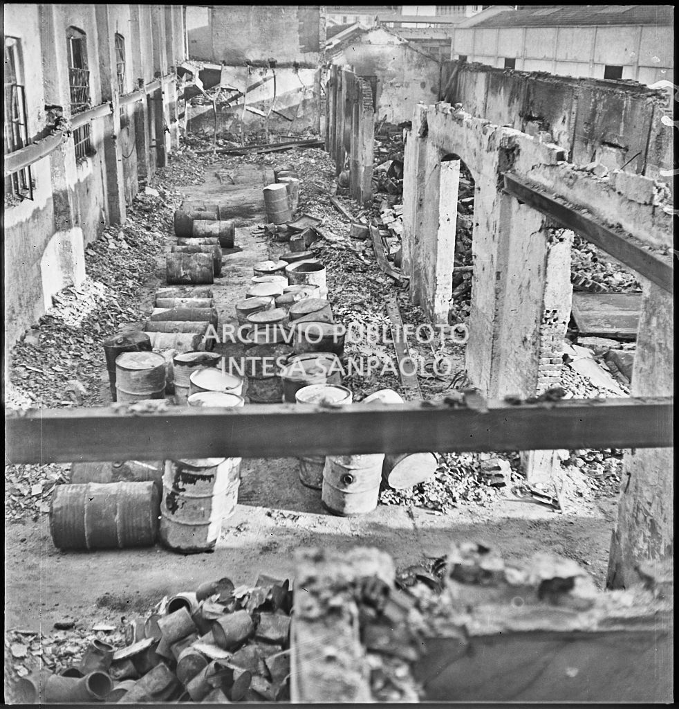 Bombardamenti. Montecatini. Via Tortona