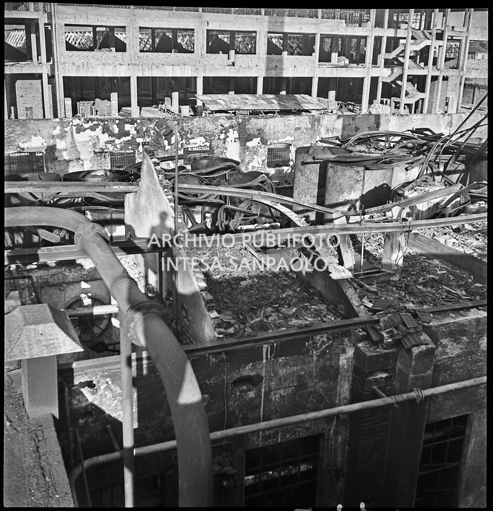 Bombardamenti. Montecatini. Via Tortona