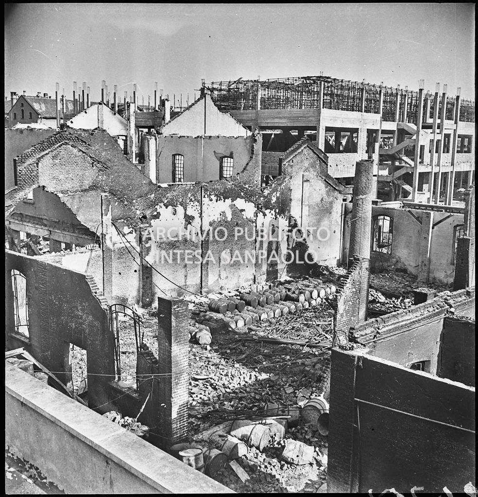 Bombardamenti. Montecatini. Via Tortona