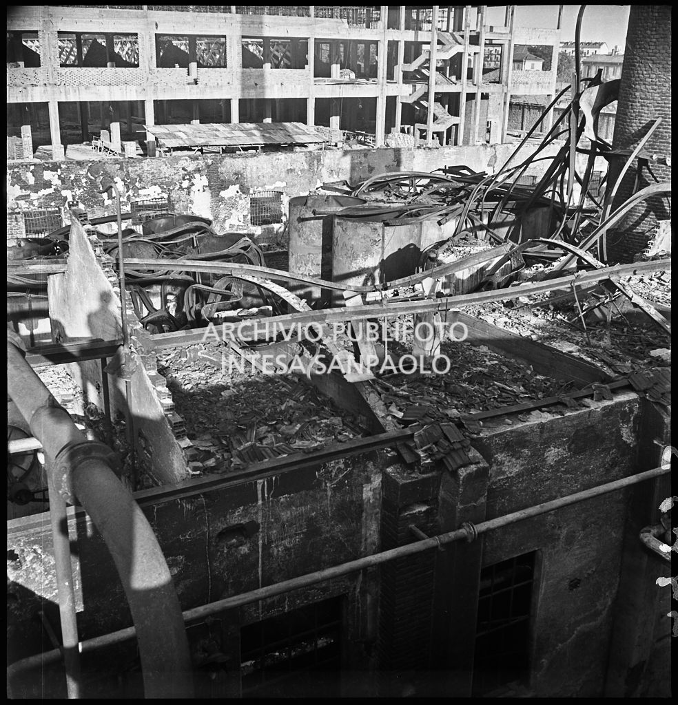 Bombardamenti. Montecatini. Via Tortona