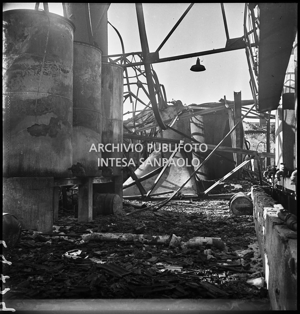 Bombardamenti. Montecatini. Via Tortona