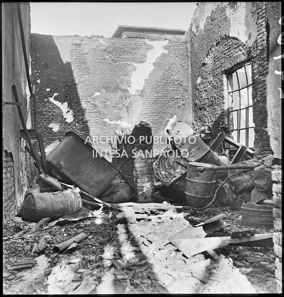 Bombardamenti. Montecatini. Via Tortona