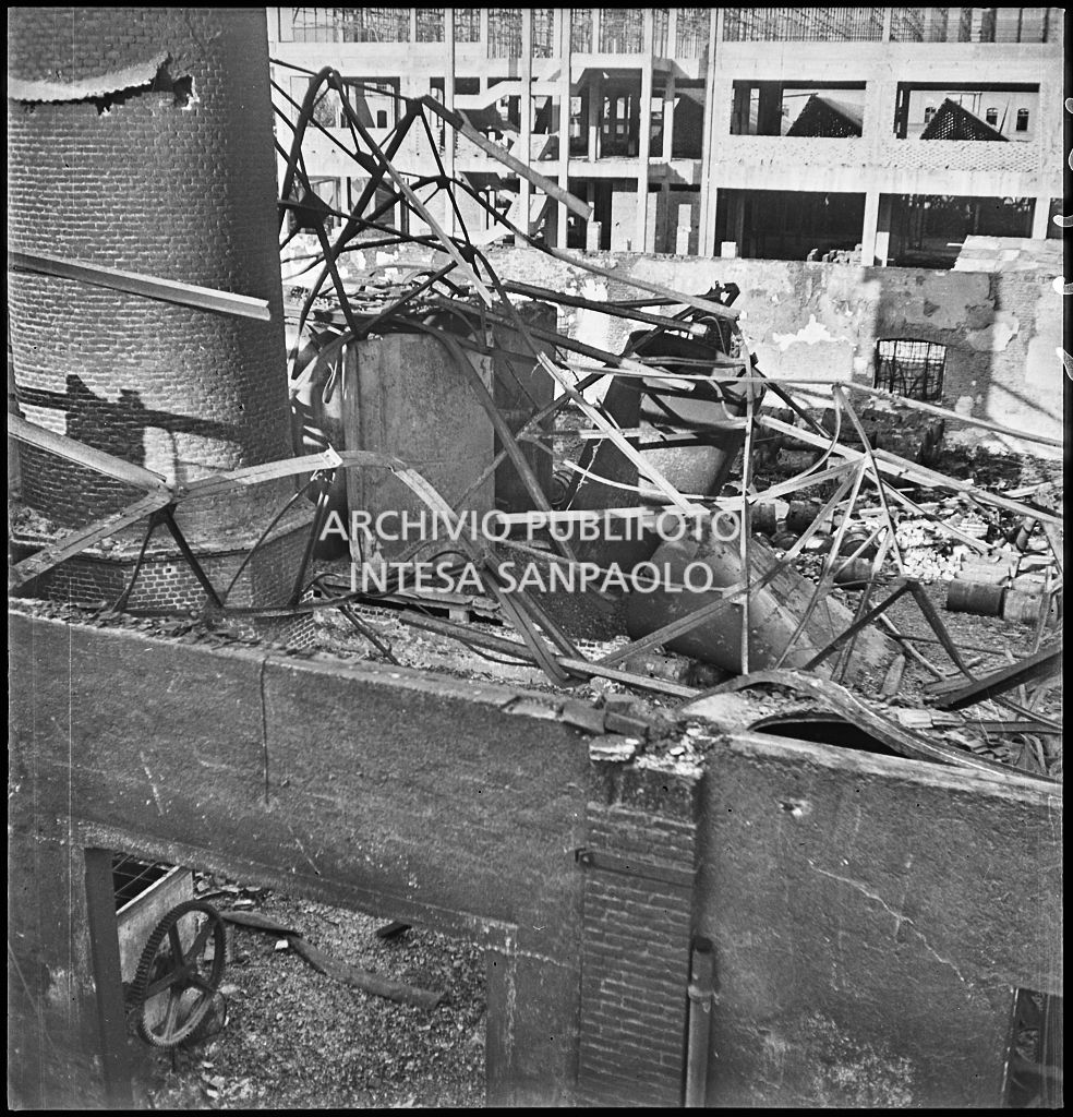 Bombardamenti. Montecatini. Via Tortona