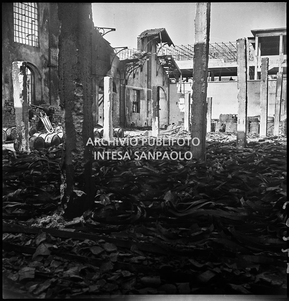 Bombardamenti. Montecatini. Via Tortona