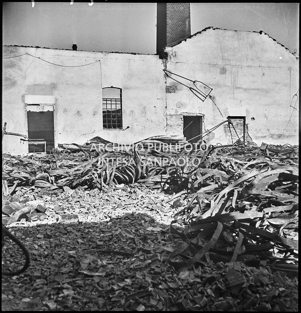 Bombardamenti. Montecatini. Via Tortona
