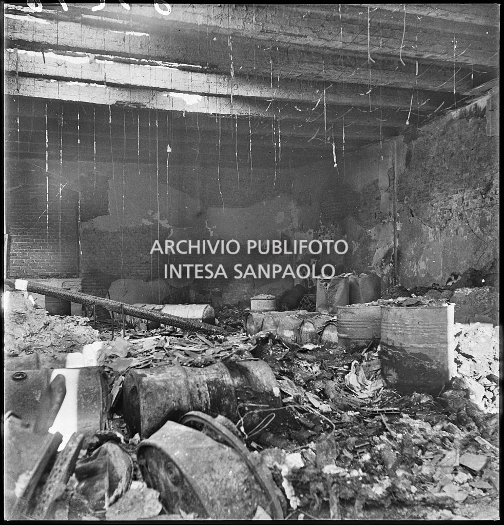 Bombardamenti. Montecatini. Via Tortona