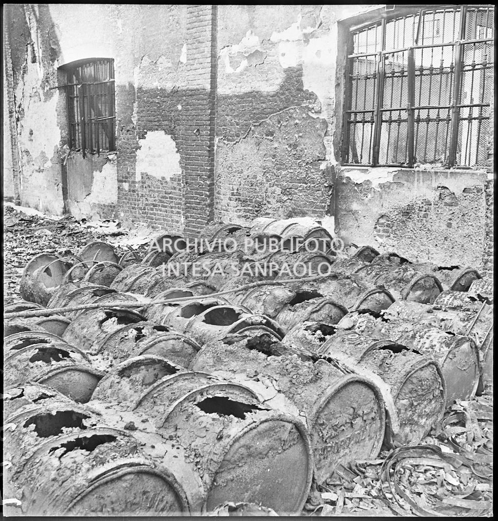 Bombardamenti. Montecatini. Via Tortona
