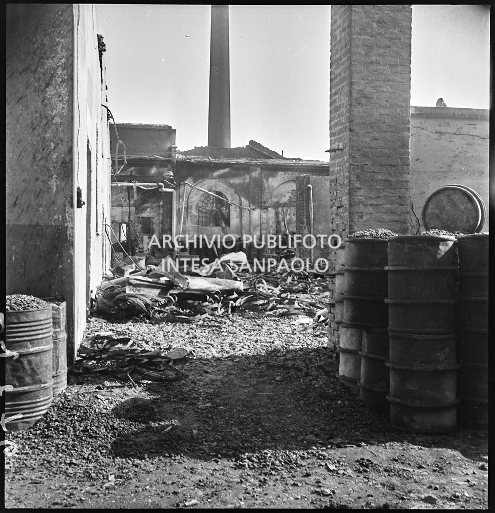 Bombardamenti. Montecatini. Via Tortona