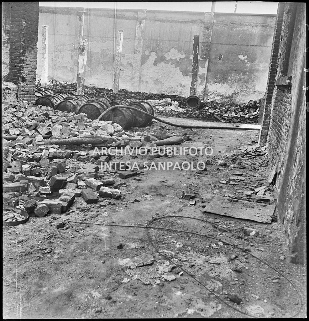 Bombardamenti. Montecatini. Via Tortona