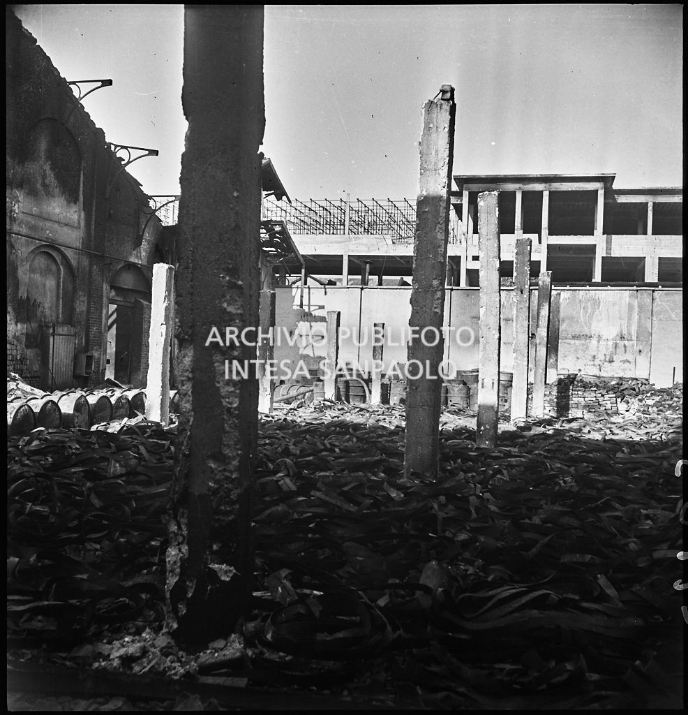 Bombardamenti. Montecatini. Via Tortona