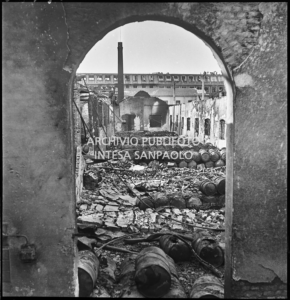 Bombardamenti. Montecatini. Via Tortona