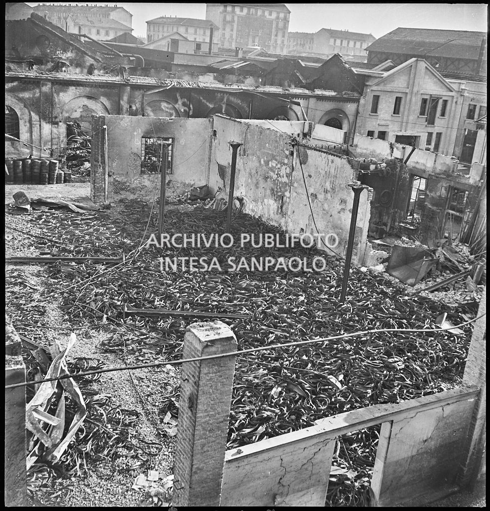 Bombardamenti. Montecatini. Via Tortona