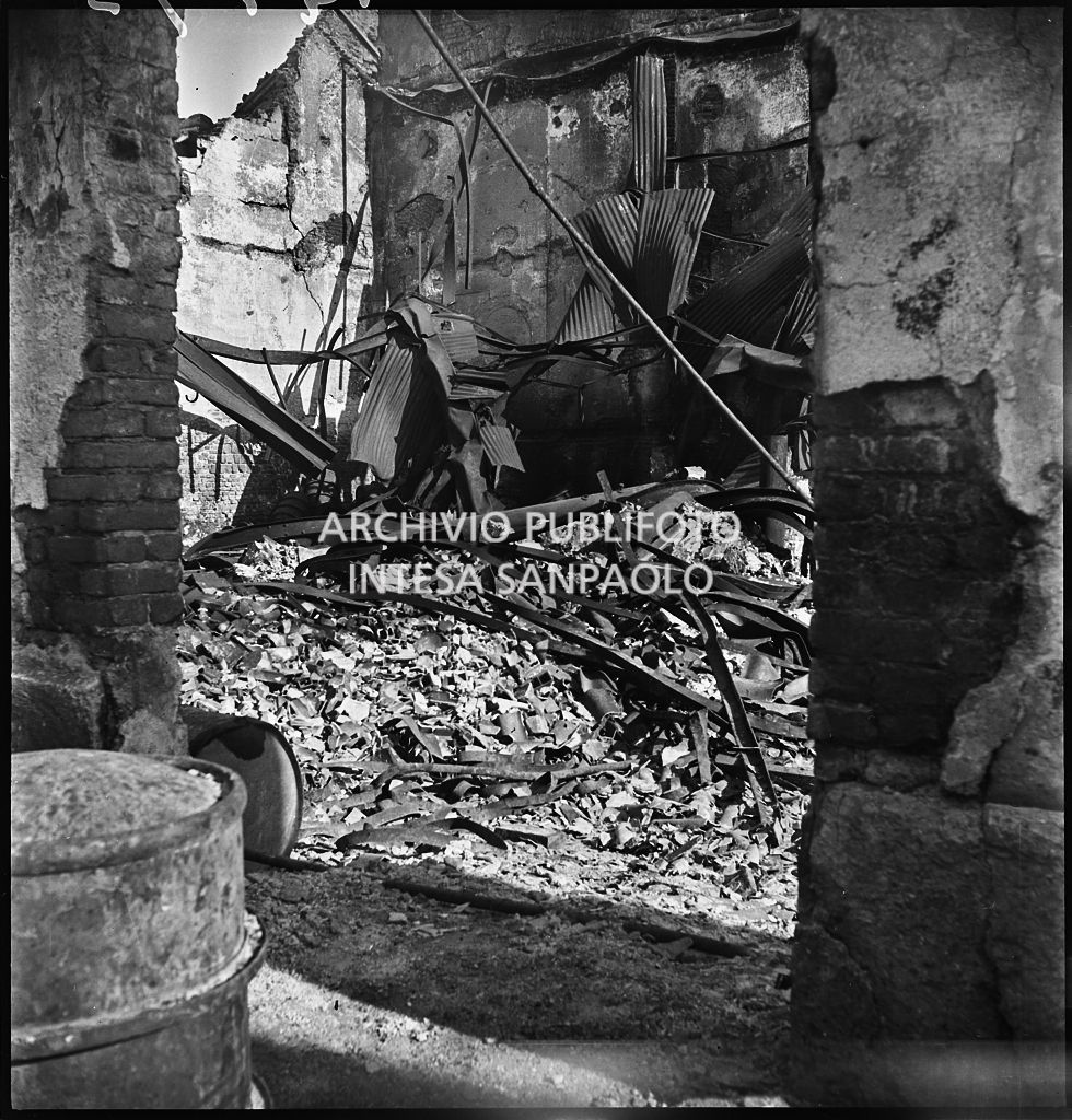 Bombardamenti. Montecatini. Via Tortona