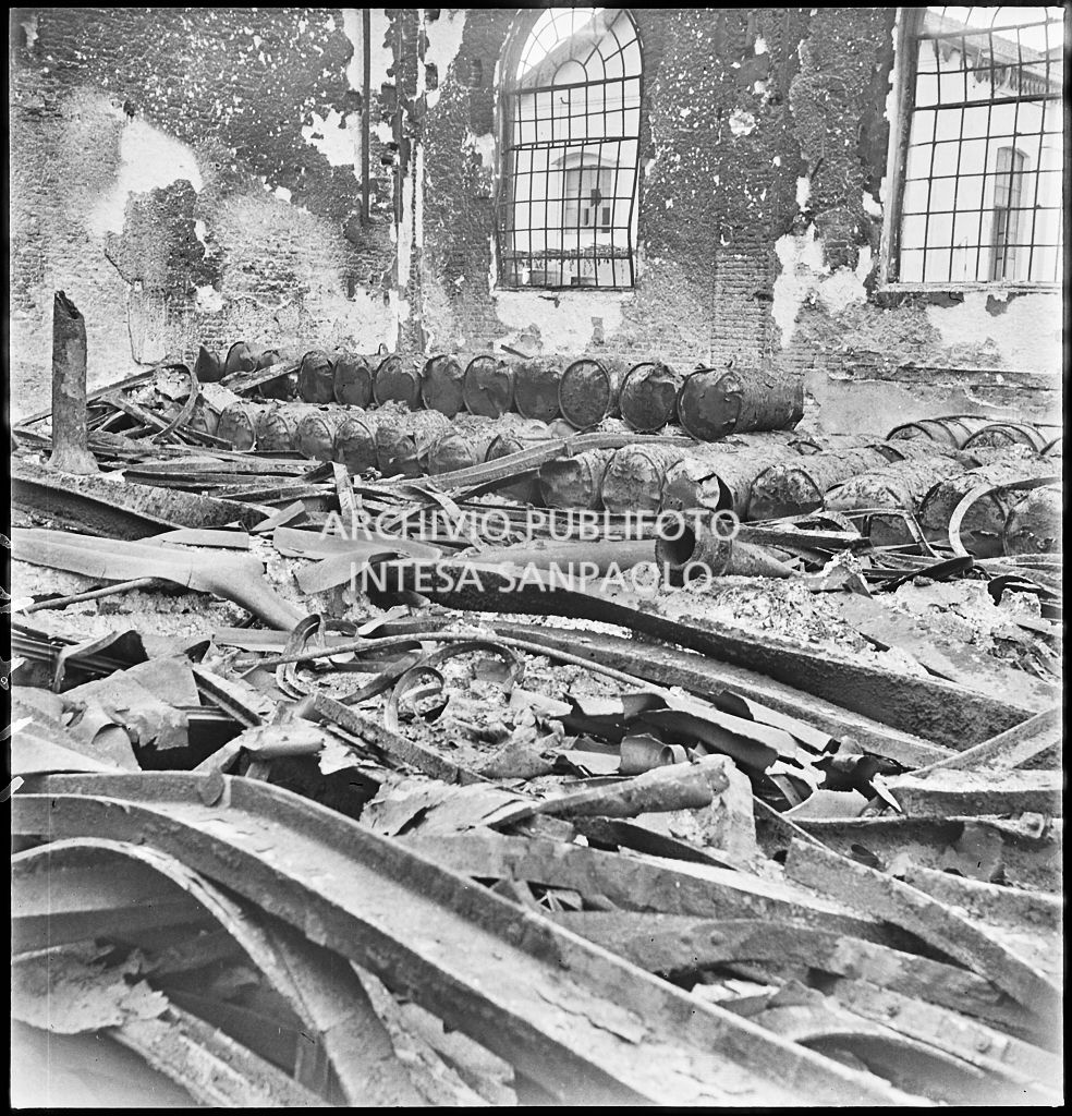 Bombardamenti. Montecatini. Via Tortona