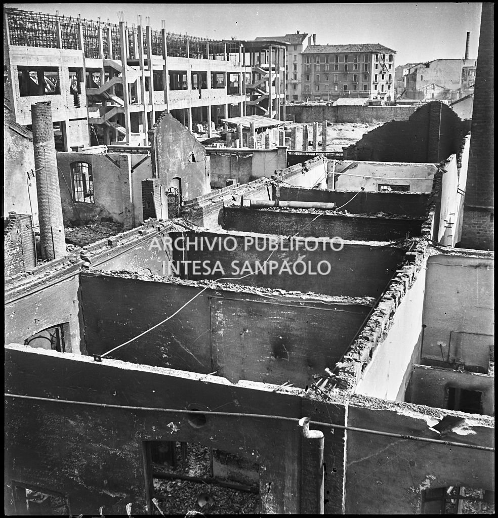 Bombardamenti. Montecatini. Via Tortona