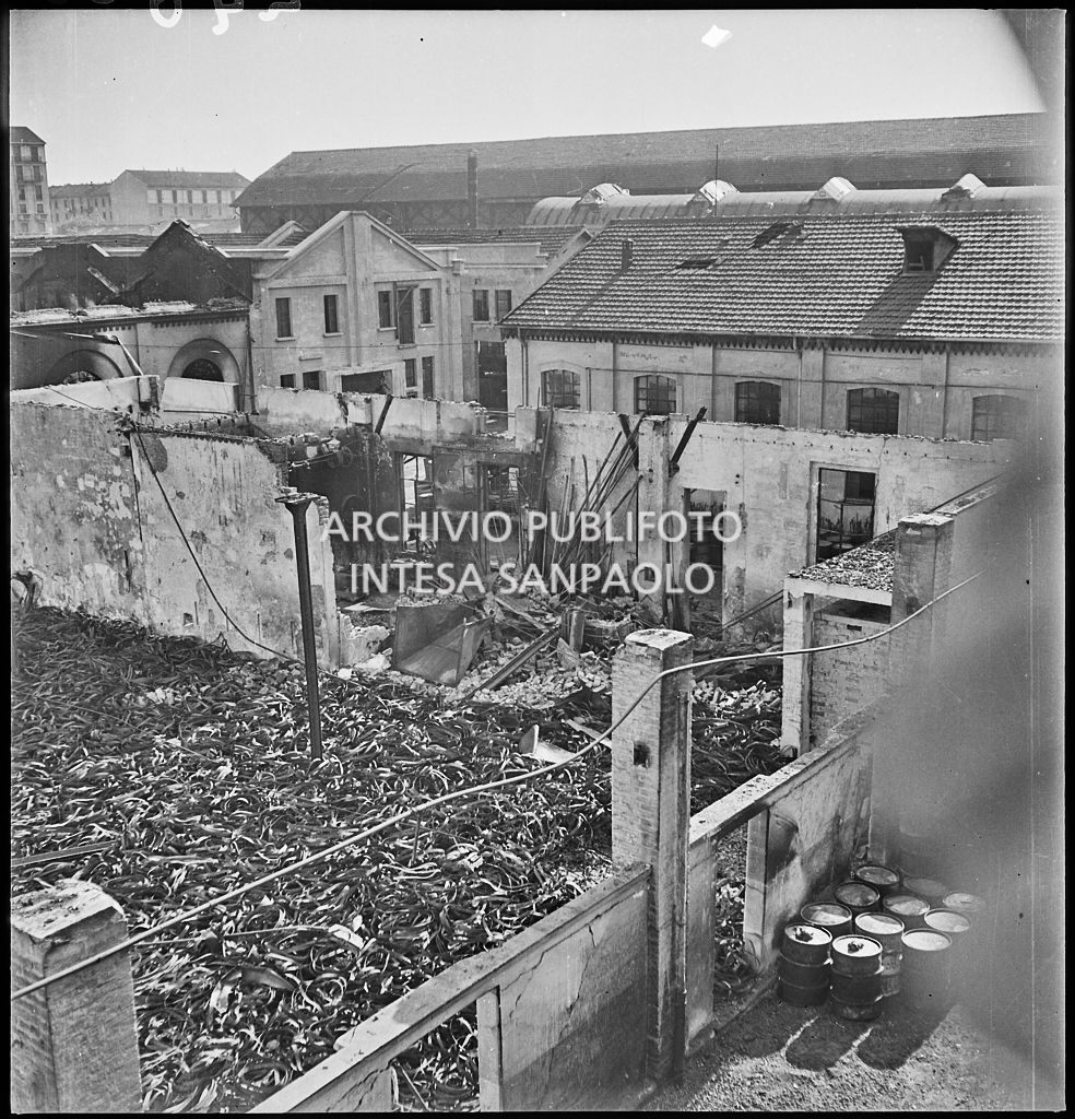 Bombardamenti. Montecatini. Via Tortona