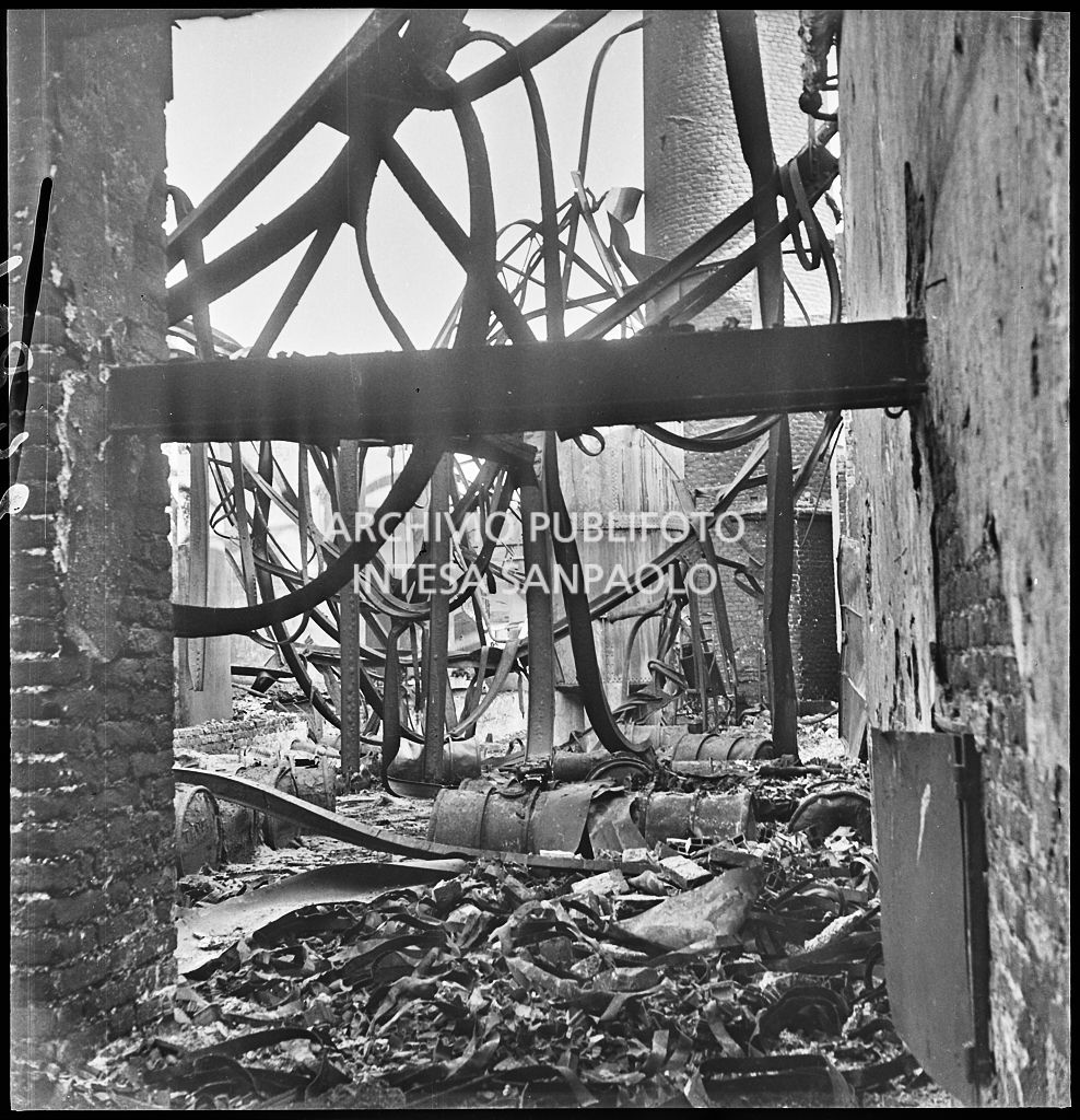 Bombardamenti. Montecatini. Via Tortona