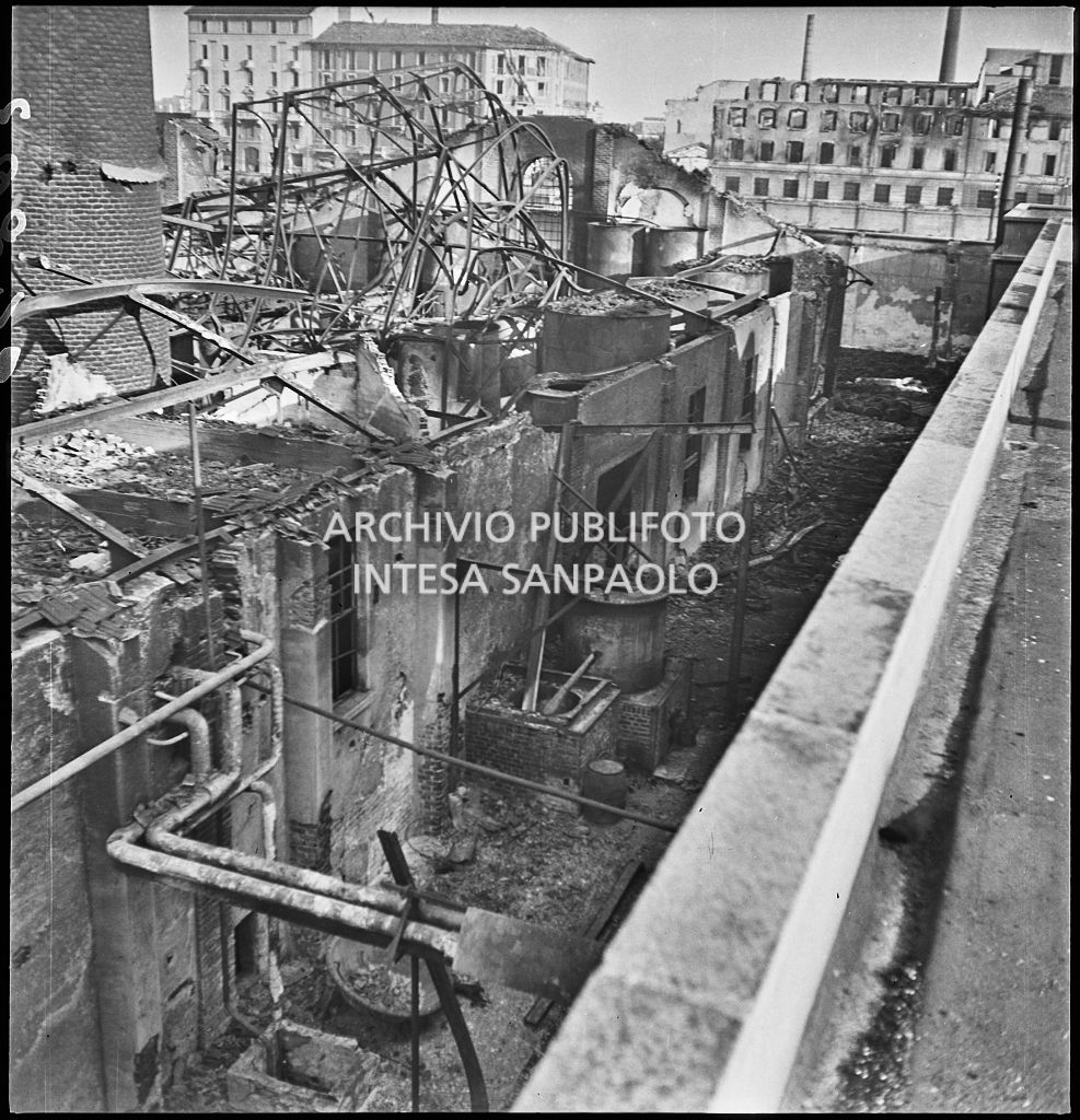 Bombardamenti. Montecatini. Via Tortona
