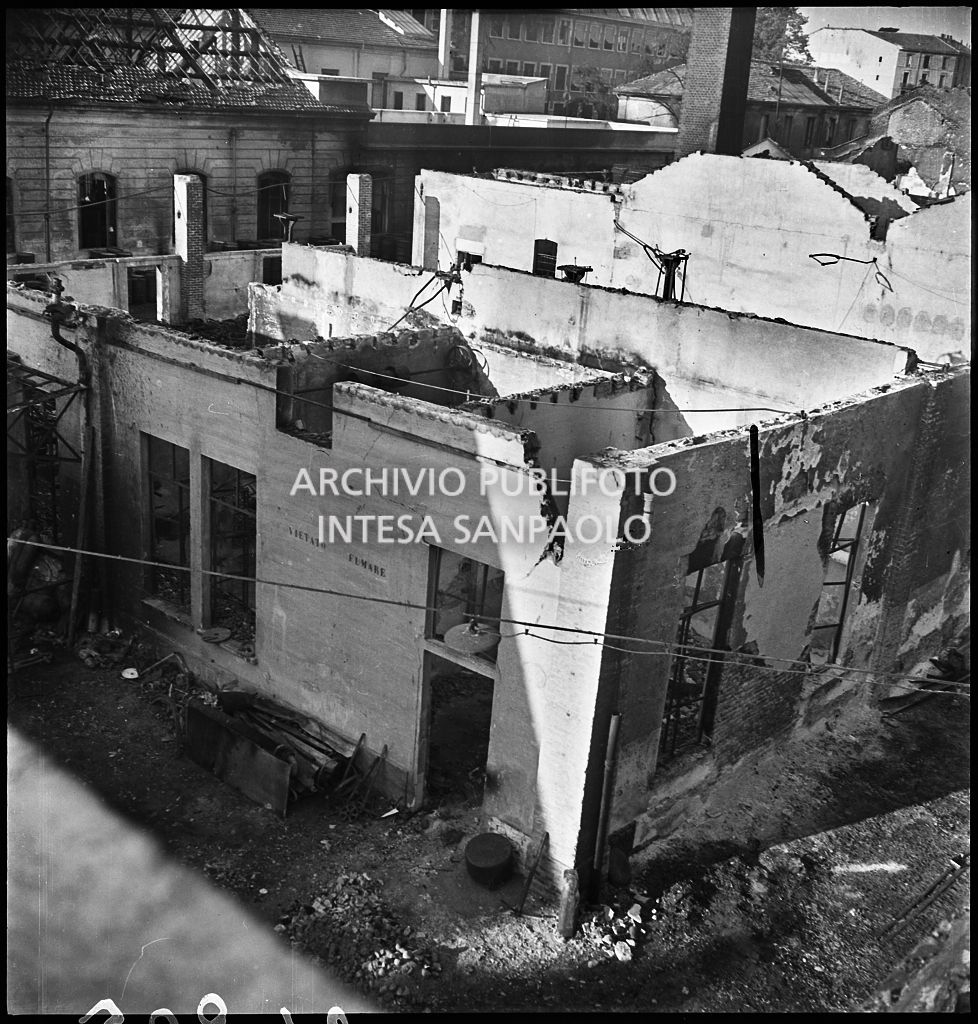 Bombardamenti. Montecatini. Via Tortona