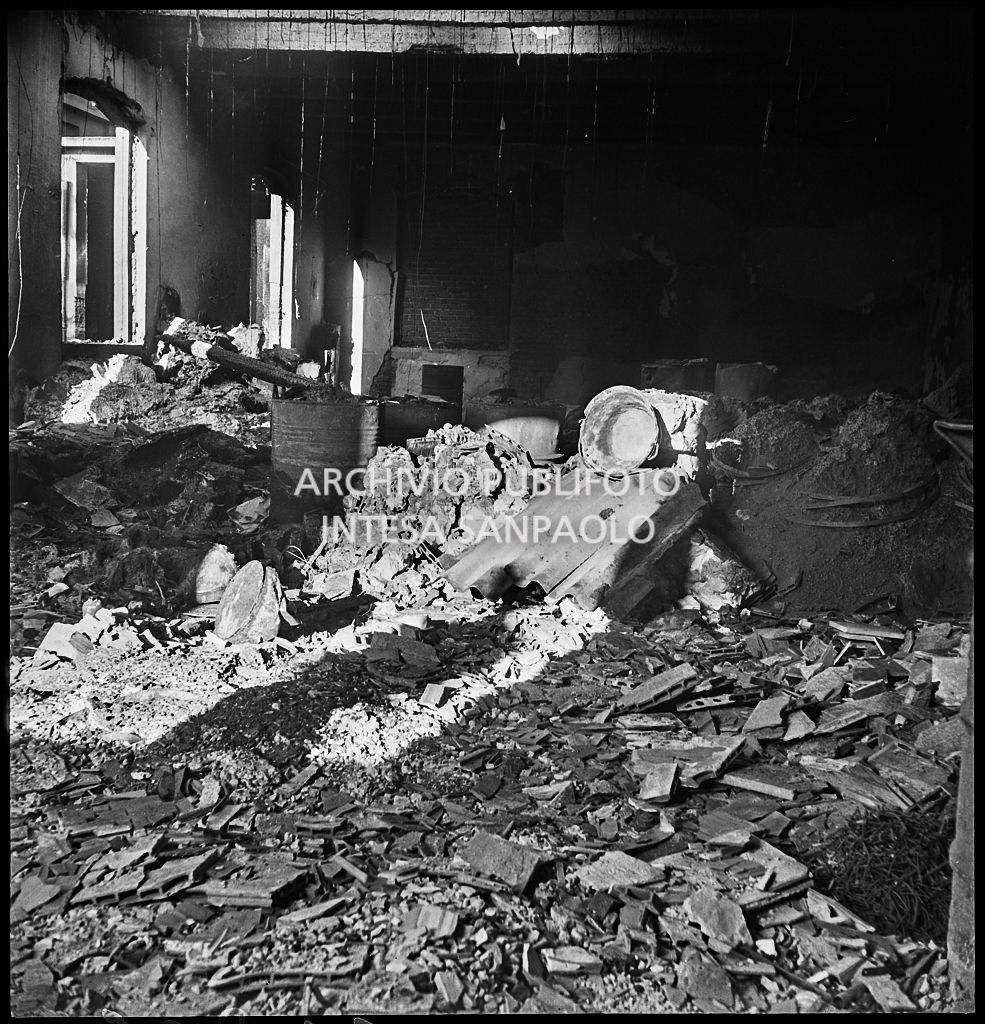 Bombardamenti. Montecatini. Via Tortona