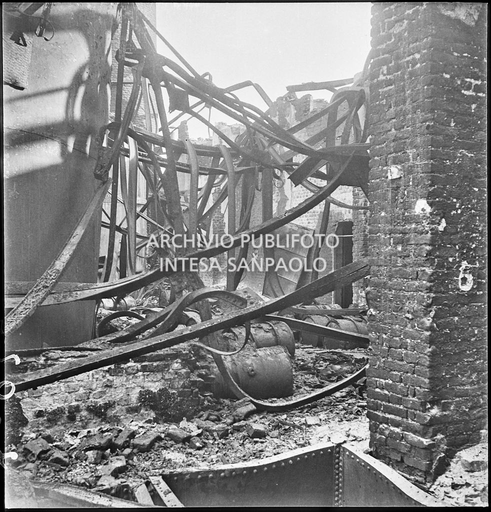 Bombardamenti. Montecatini. Via Tortona