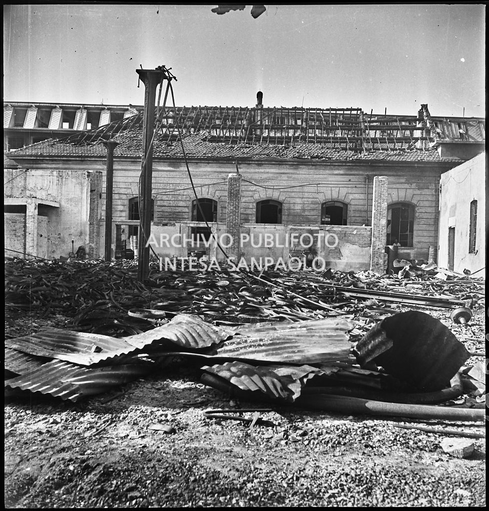 Bombardamenti. Montecatini. Via Tortona