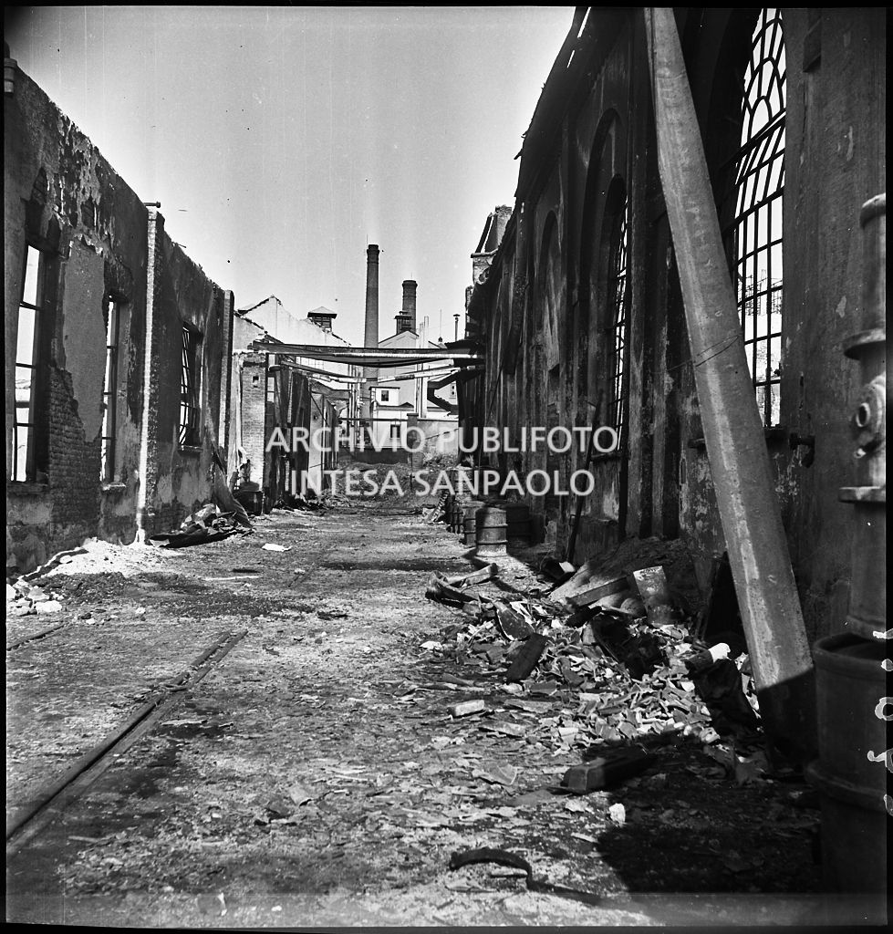 Bombardamenti. Montecatini. Via Tortona