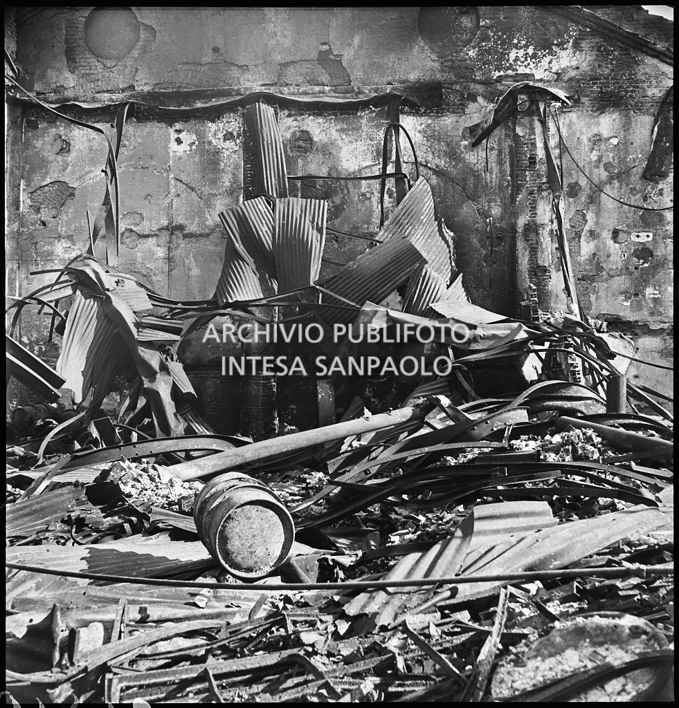 Bombardamenti. Montecatini. Via Tortona