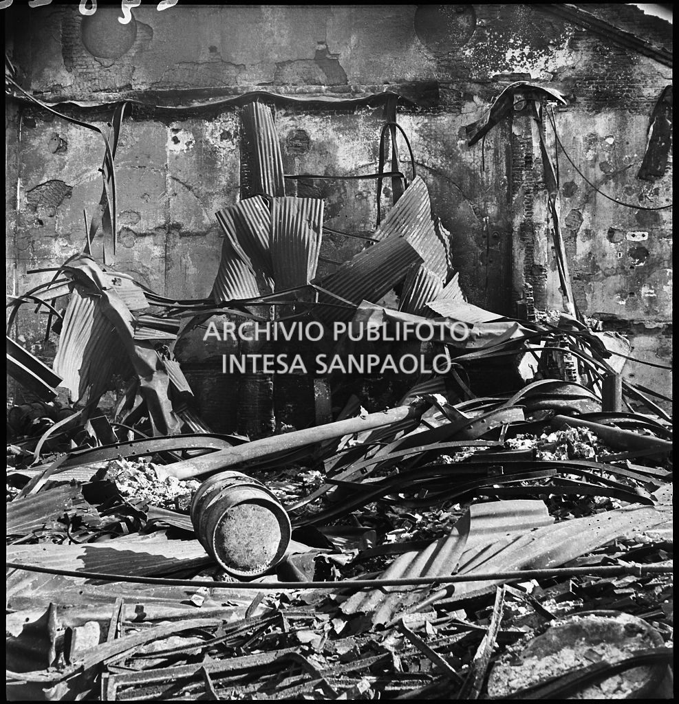 Bombardamenti. Montecatini. Via Tortona