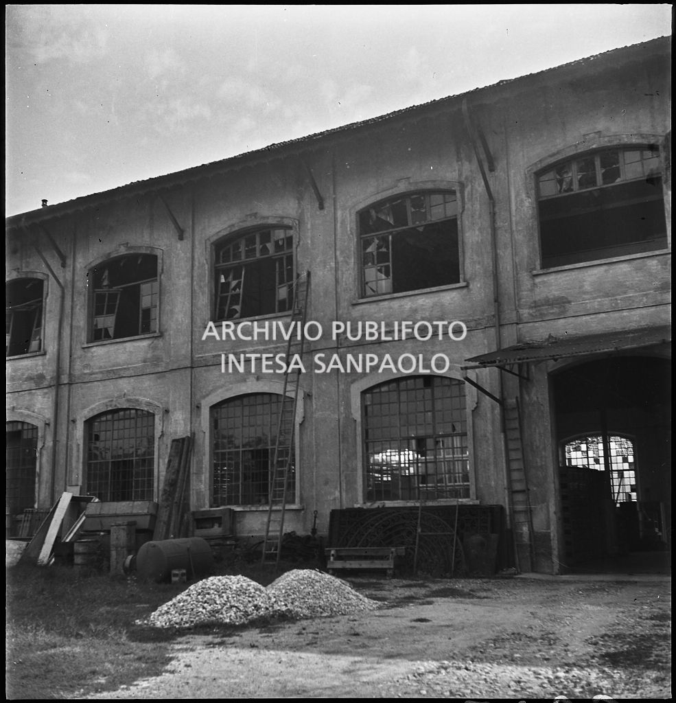Bombardamenti. Montecatini. Via [G. Lisa o via Ghisa]