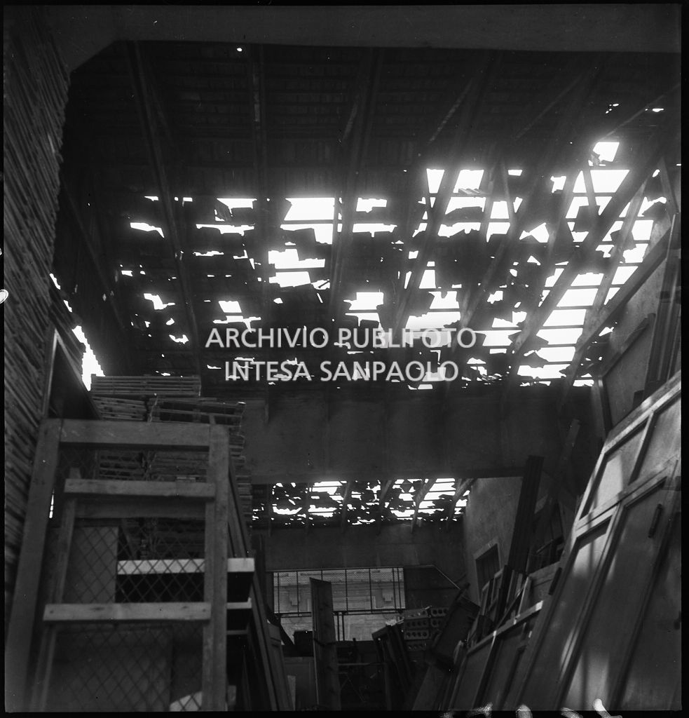 Bombardamenti. Montecatini. Via [G. Lisa o via Ghisa]