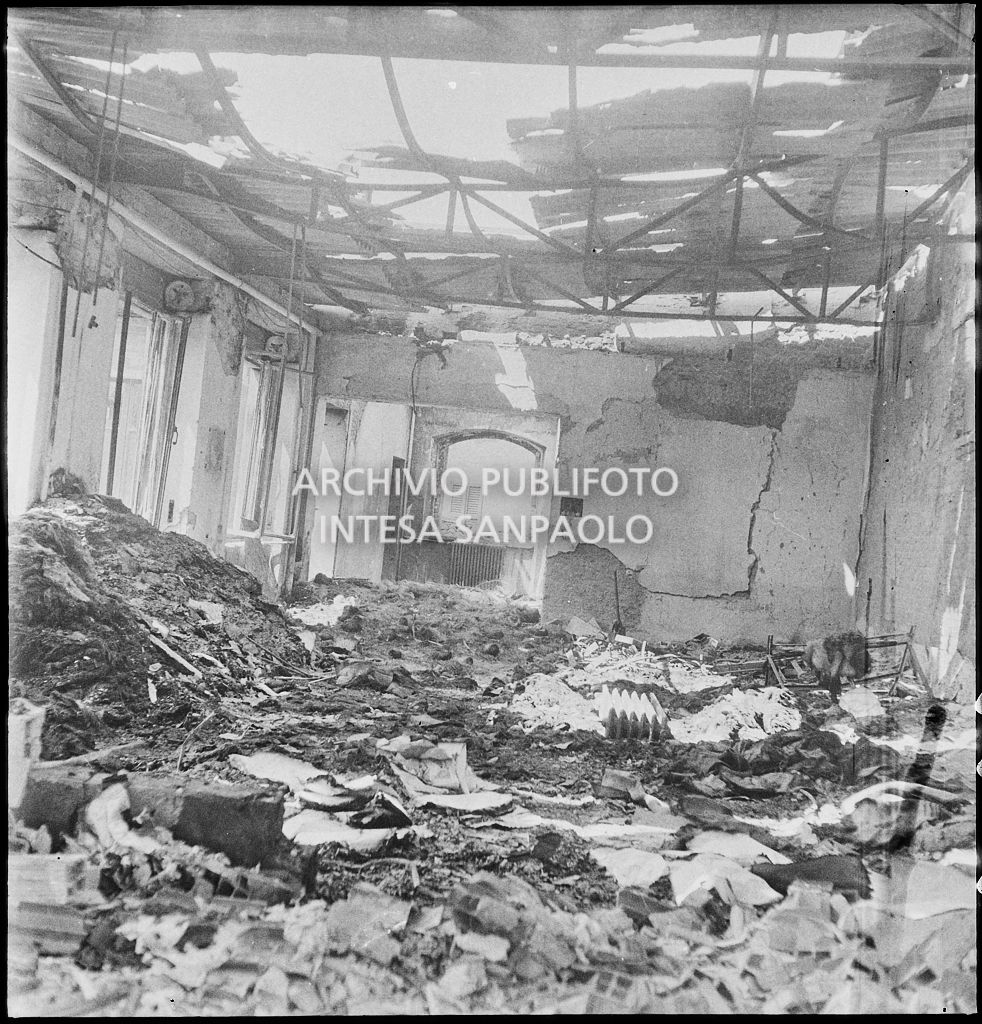 Bombardamenti. Poletti