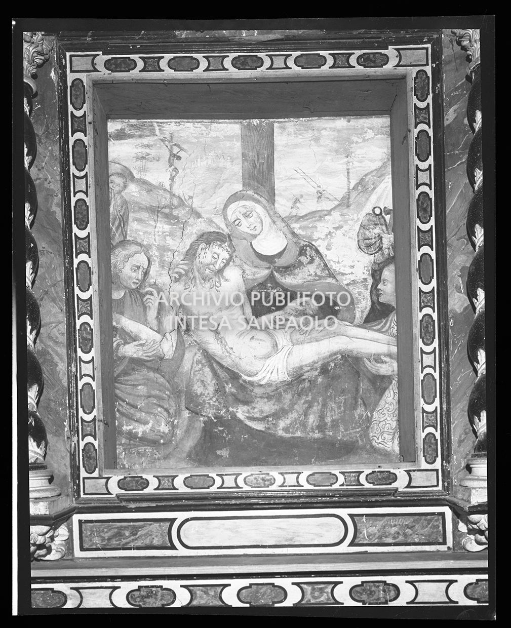 Deposizione della Croce (Scuola di Bernardino Luini, 1576) nel Santuario della Madonna dell'Albero<br>27388