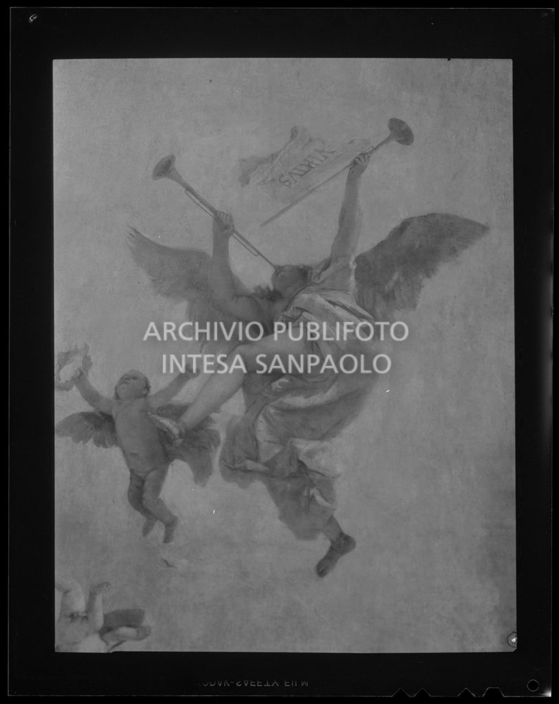 Particolare dell'affresco di Giambattista Tiepolo nella Sala del consiglio<br>48768