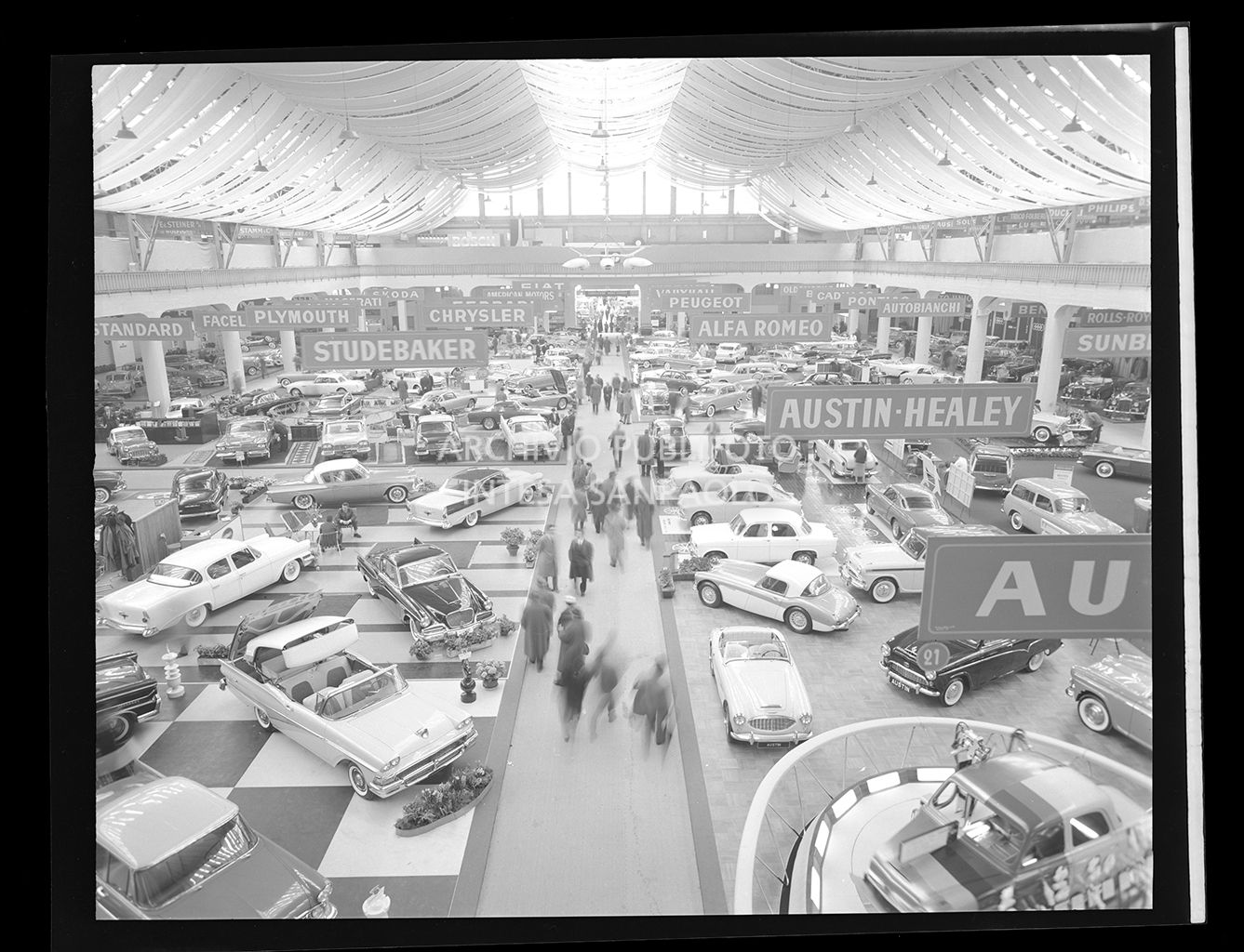 Veduta aerea dell'esposizione<br>16235