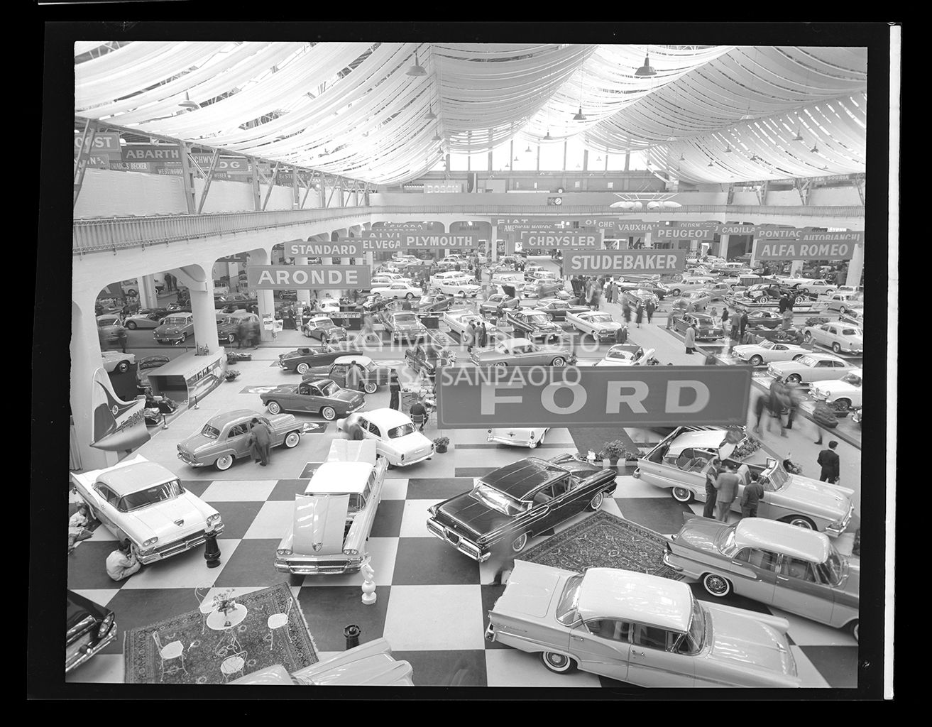 Veduta aerea dell'esposizione<br>16236